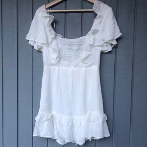 Hello Molly White Mini Dress